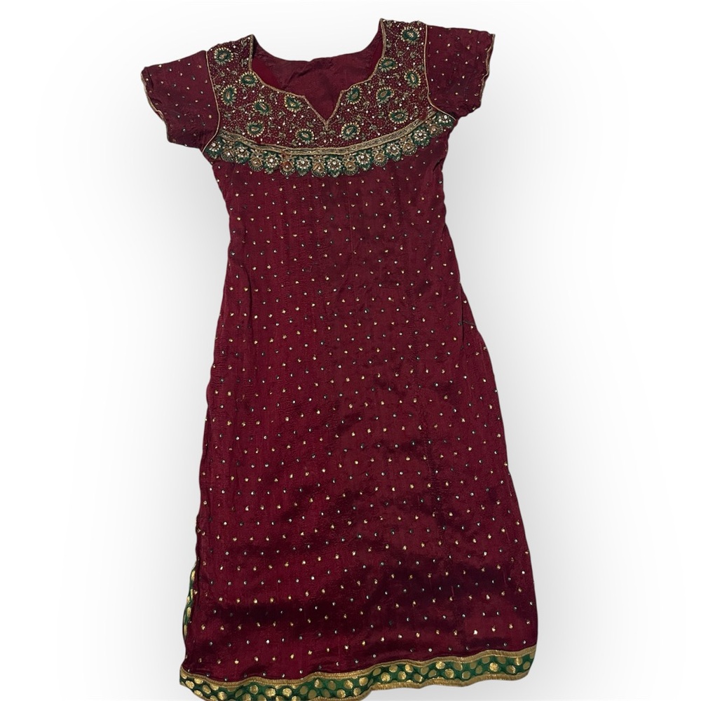 Xs Embellished Salwar Kameez Indian Dress Tunic